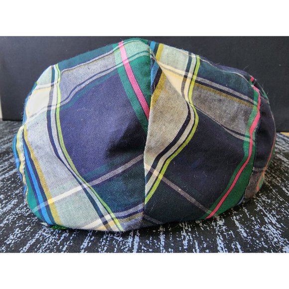 Vintage Plaid Newsboy Hat by Pendleton Size Medium - Picture 4 of 6
